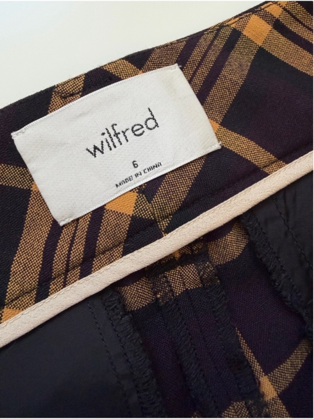 ARITZIA WILFRED NEW TIE-FRONT PANT SIZE 6 - Picture 4 of 13
